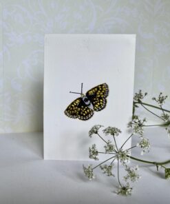 Butterfly Embroidered Card