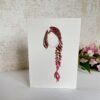 Head With Plait Card