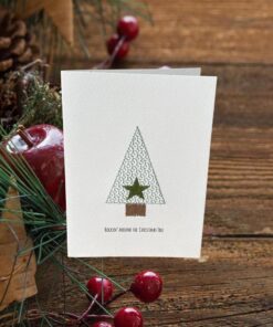 Rockin Christmas Tree Card